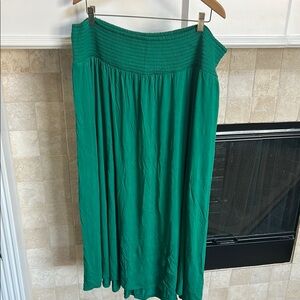 Torrid Green A-Line Skirt